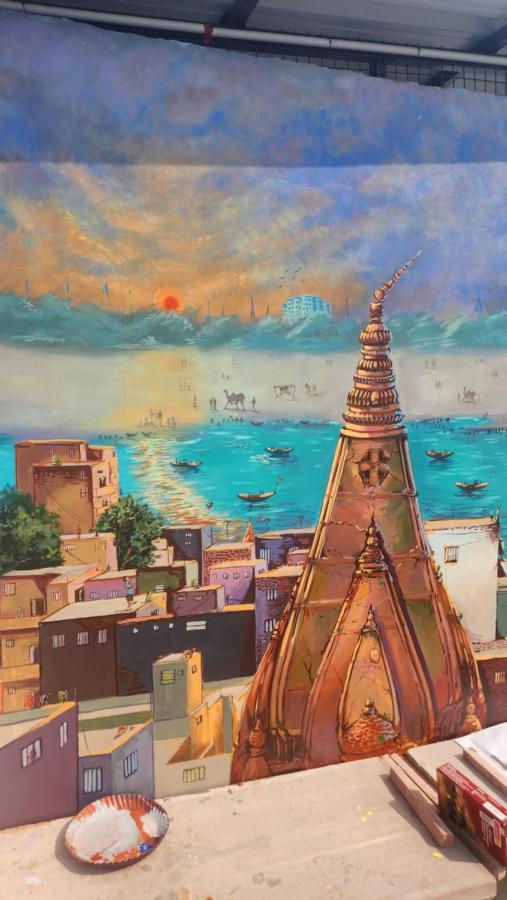 Banaras Gully House 500 Ft From The Ghats Varanasi Eksteriør billede